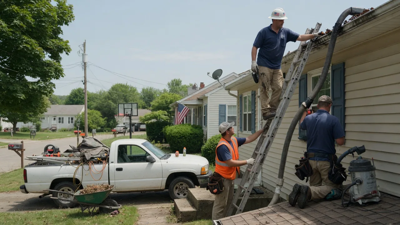 Gutter Installation in Holcombe, WI near me